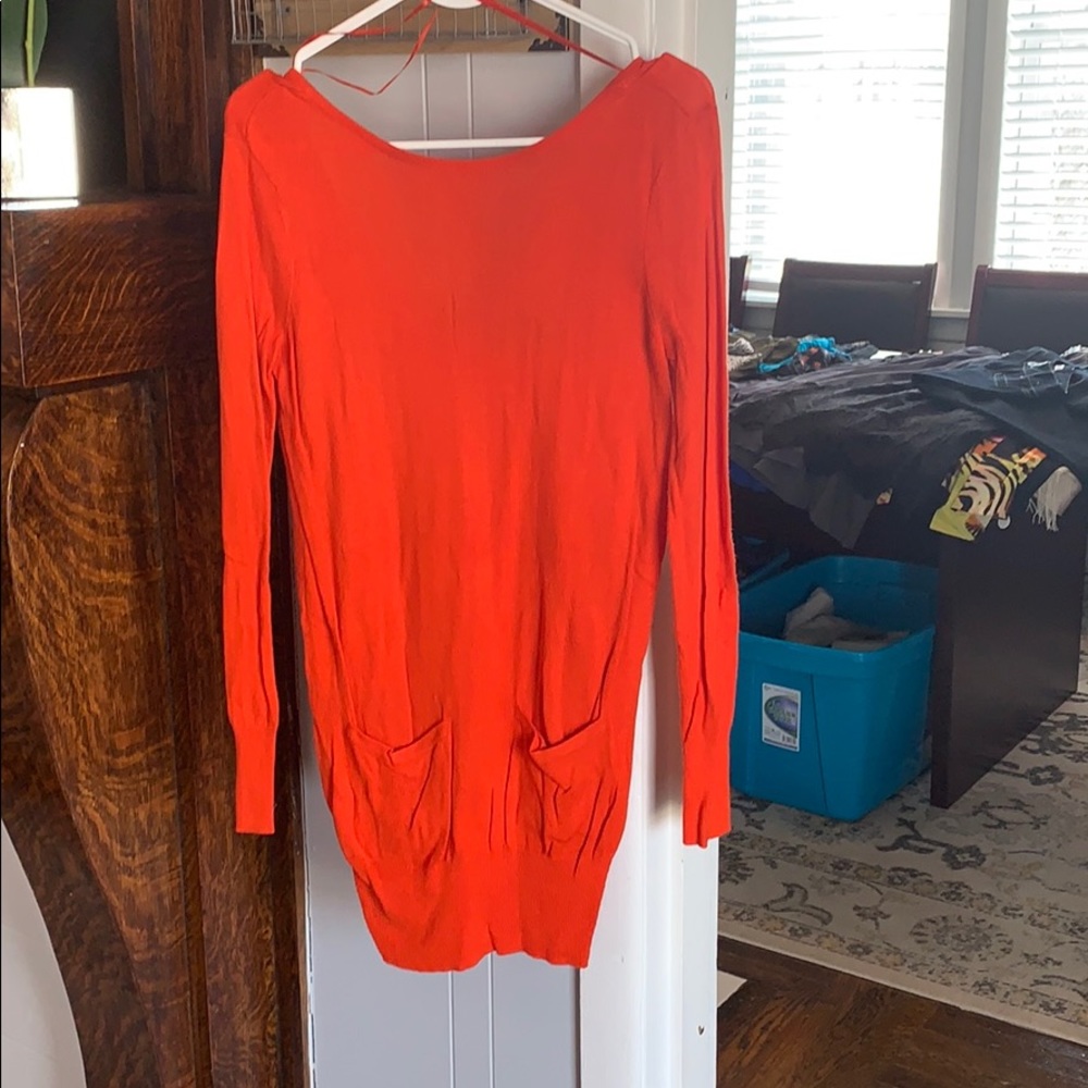 Bright Orange sweater
